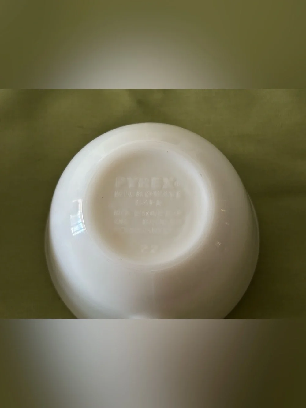 Vintage Pyrex Opal White Milk Glass Coffee/Tea Cups/Mugs